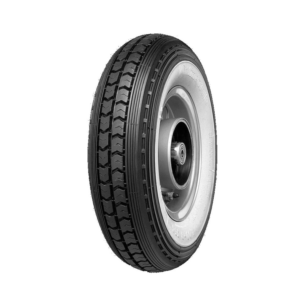 Pneu CONTINENTAL LB WW Flancs Blancs 3.50-8 M/C 46J TT