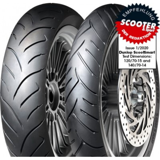 Pneu DUNLOP SCOOTSMART 120/70-11 M/C 56M TL