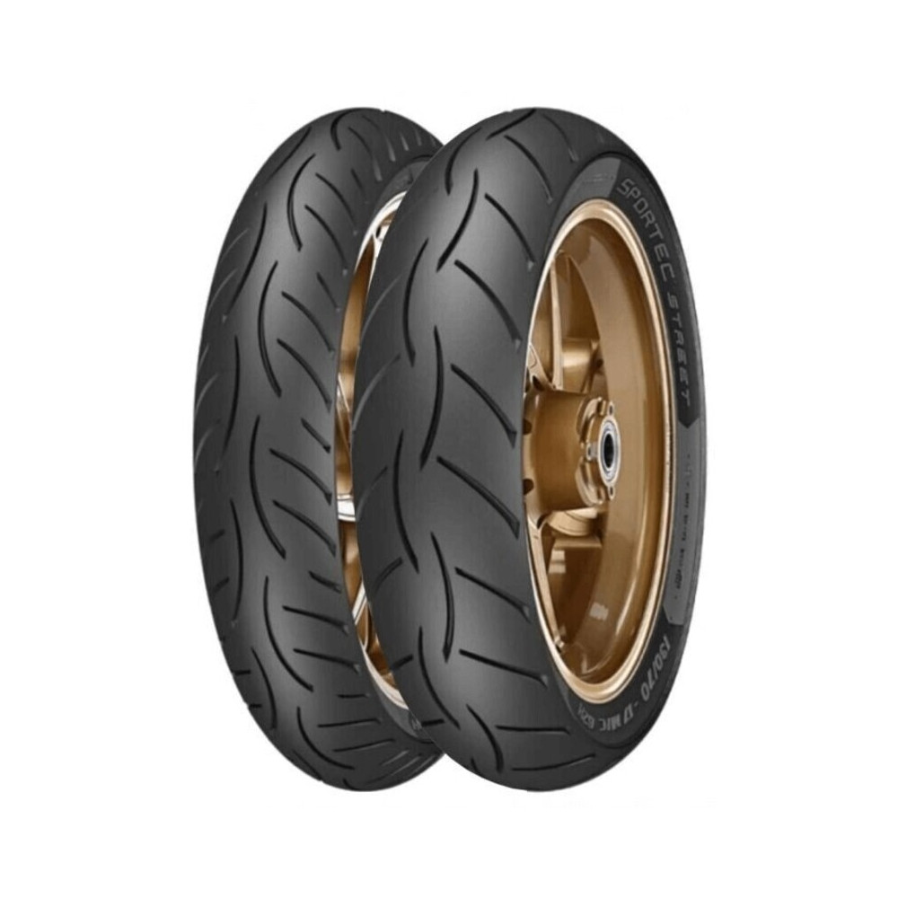 Pneu METZELER SPORTEC STREET 2 (F/R) 90/90-14 M/C 46S TL