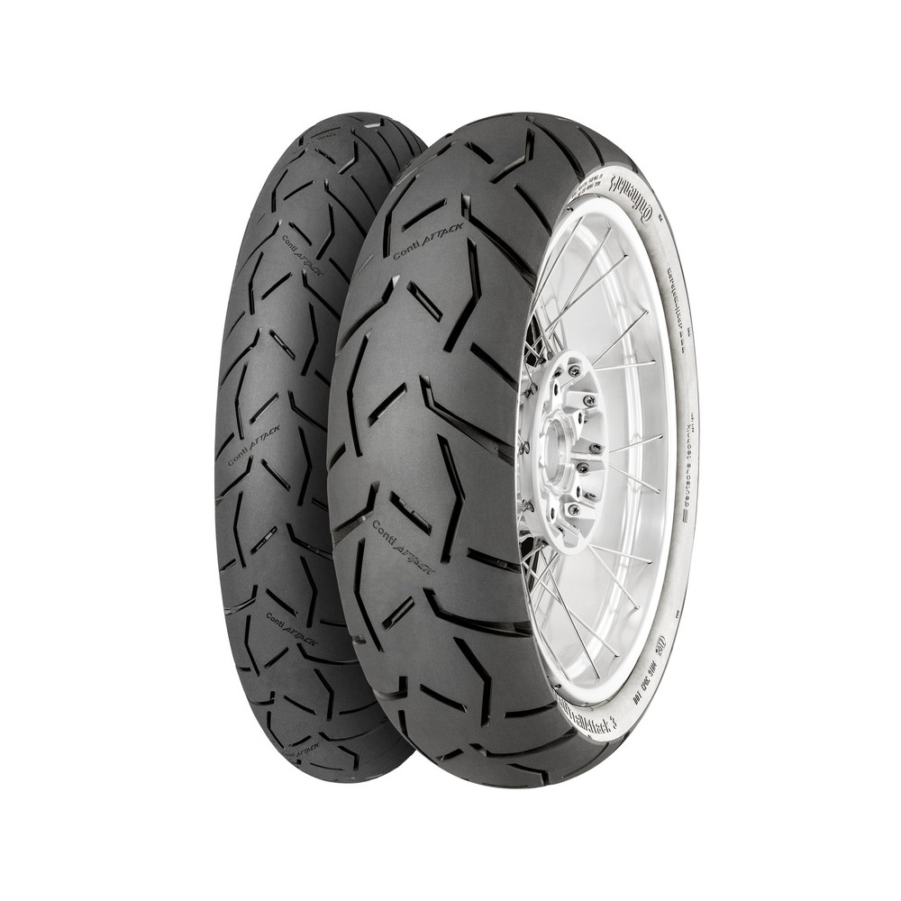 Pneu CONTINENTAL ContiTrailAttack 3 120/70 R 19 M/C 60V TL