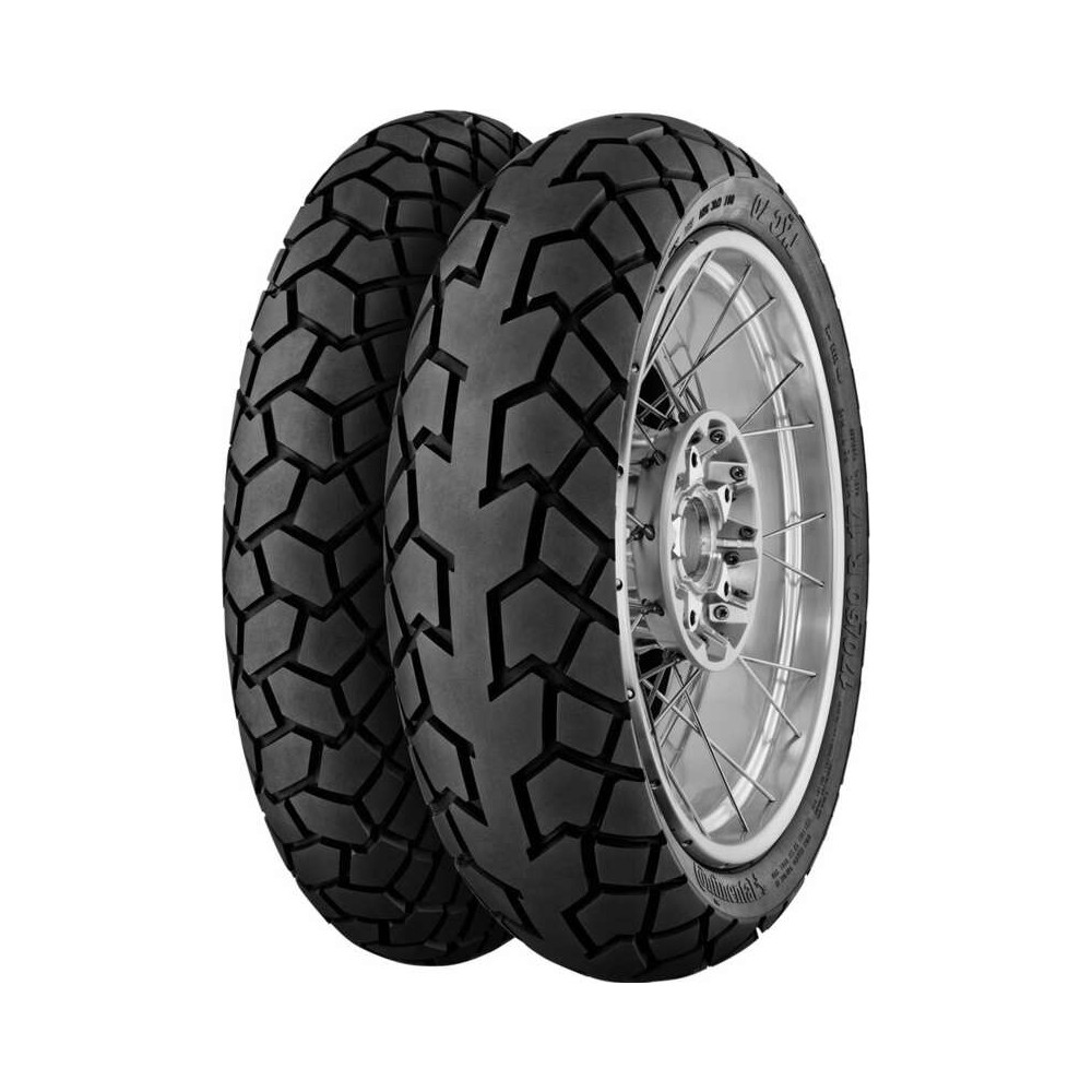 Pneu CONTINENTAL TKC 70 160/60 ZR 17 M/C (69W) TL M+S