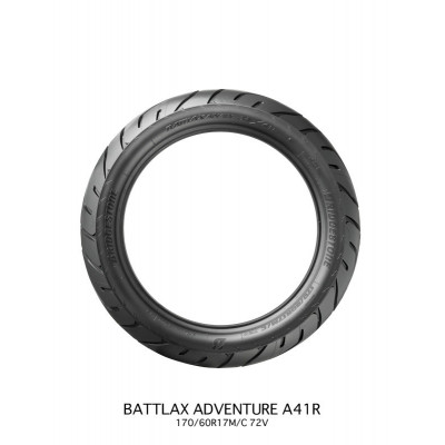 Pneu BRIDGESTONE BATTLAX A41 G BMW R1200GS 170/60 R 17 M/C 72V TL