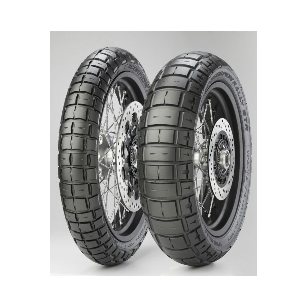 Pneu PIRELLI Scorpion Rally STR STD + Yamaha Ténéré 700 150/70 R 18 M/C 70V TL M+S