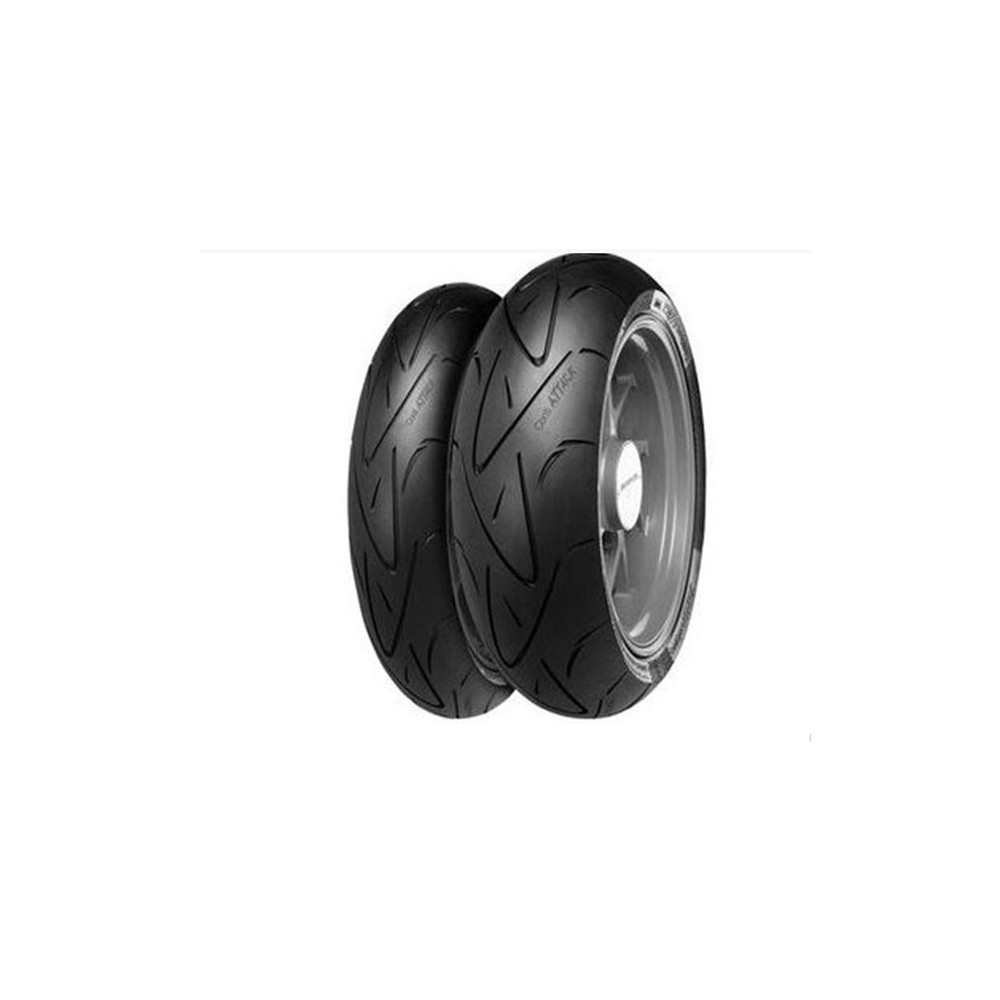 Pneu CONTINENTAL ContiSportAttack 120/70 ZR 17 M/C (58W) TL