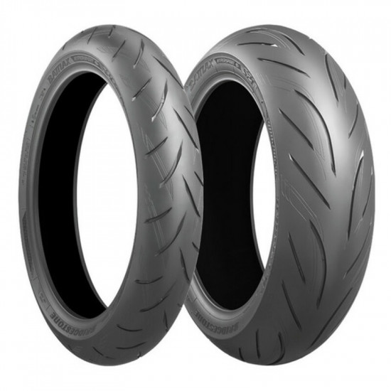 Pneu BRIDGESTONE BATTLAX S21 ARRIERE F Kawasaki H2 LOW 190/55 ZR 17 M/C (75W) TL