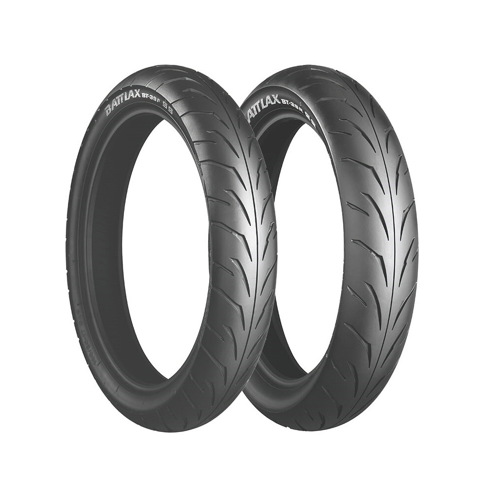 Pneu BRIDGESTONE BATTLAX BT39SS REAR 100/80-17 M/C 52S TL