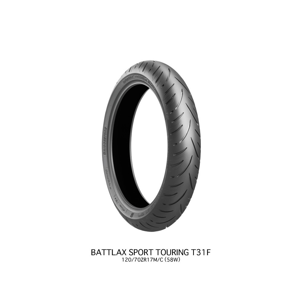 Pneu BRIDGESTONE BATTLAX T31 FRONT G Kawasaki Versys 120/70 ZR 17 M/C (58W) TL