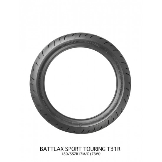 Pneu BRIDGESTONE BATTLAX T31 REAR G VERSYS 180/55 ZR 17 M/C (73W) TL