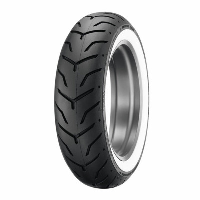 Pneu DUNLOP D407 WWW Flancs Blancs Larges 180/65 B 16 M/C 81H TL