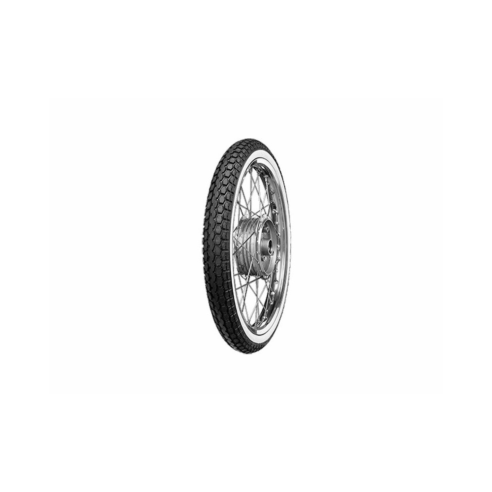 Pneu CONTINENTAL KKS 10 WW Flancs Blancs 2.00-19 M/C 24B TT