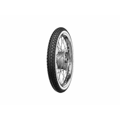 Pneu CONTINENTAL KKS 10 WW Flancs Blancs 2.25-19 M/C 41B TT