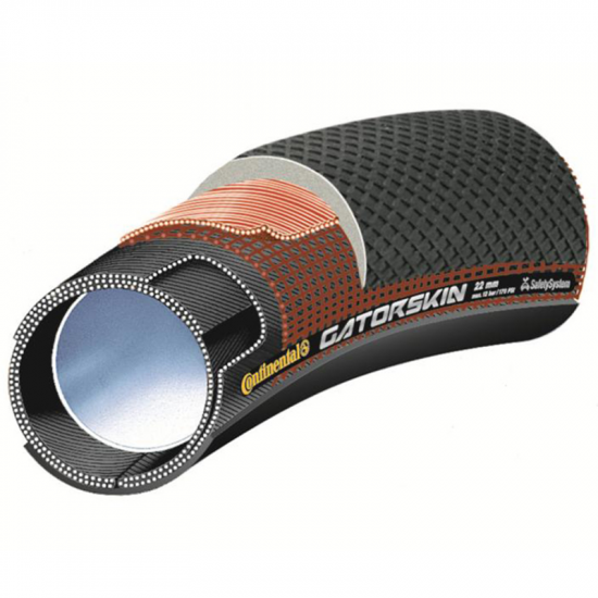 Boyau CONTINENTAL Sprinter Gatorskin 28x22mm