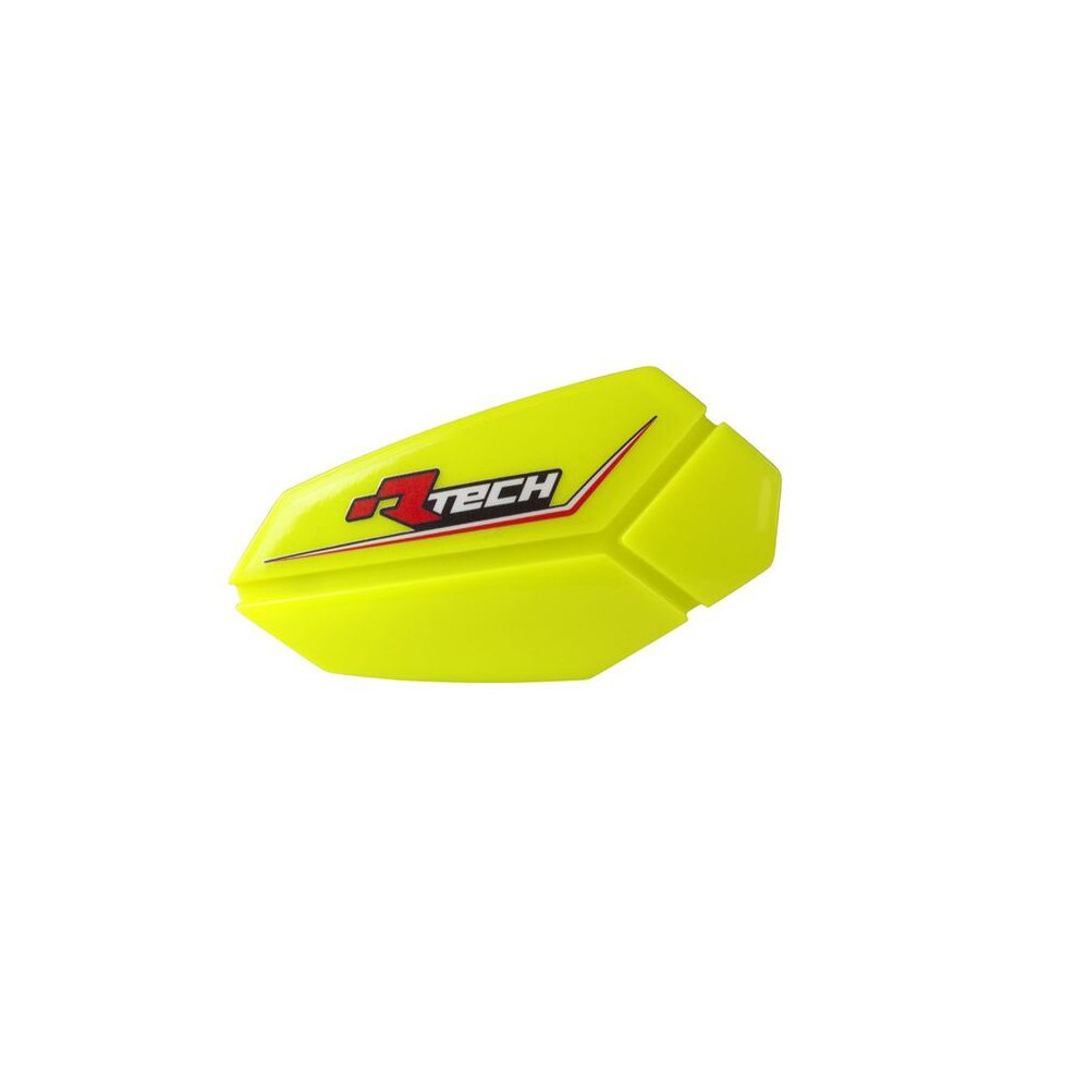 Coque de protège-mains RACETECH R20 jaune fluo  E-Bike