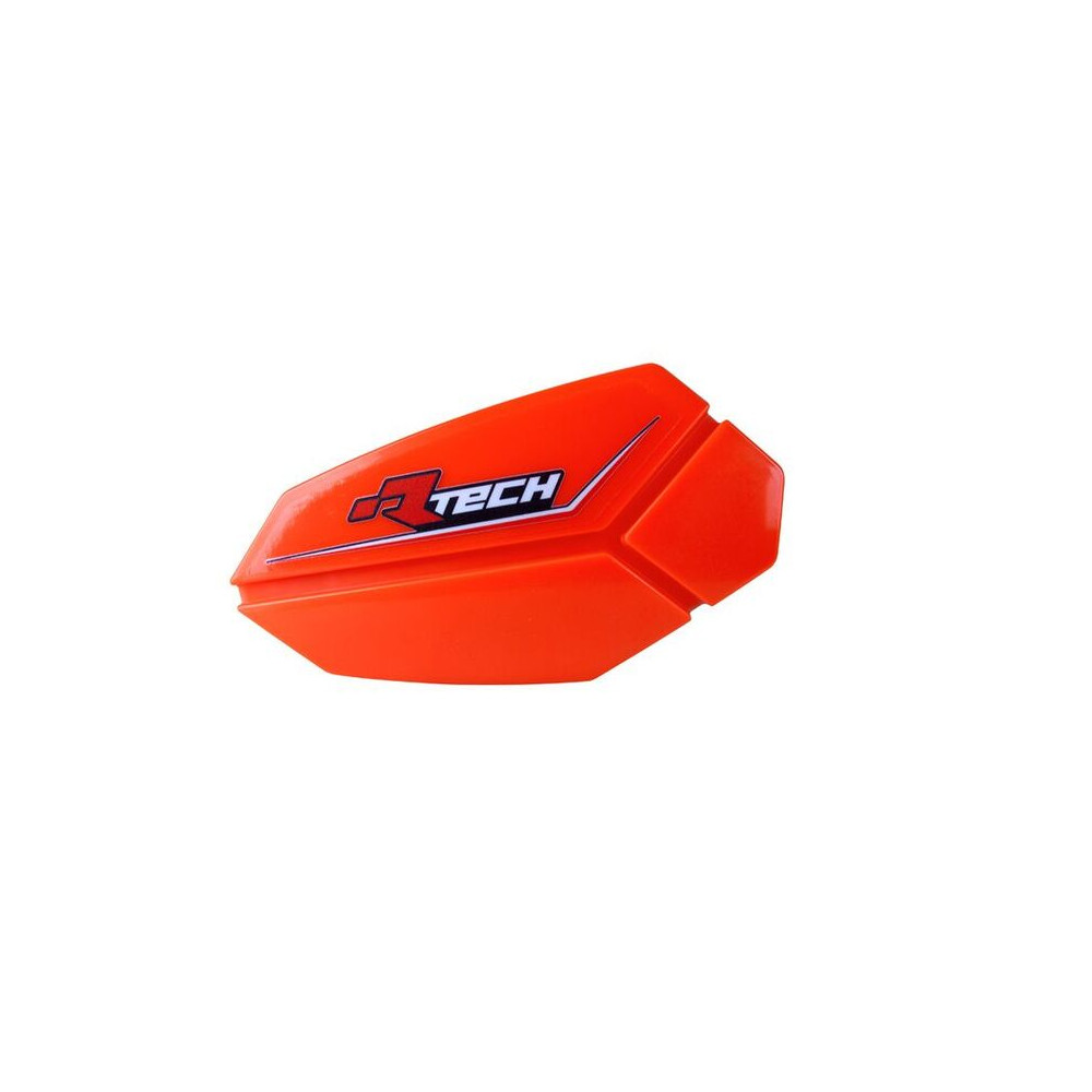 Coque de protège-mains RACETECH R20 orange fluo E-Bike