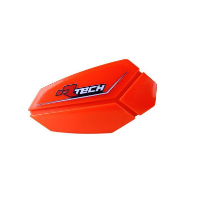 Coque de protège-mains RACETECH R20 orange fluo E-Bike