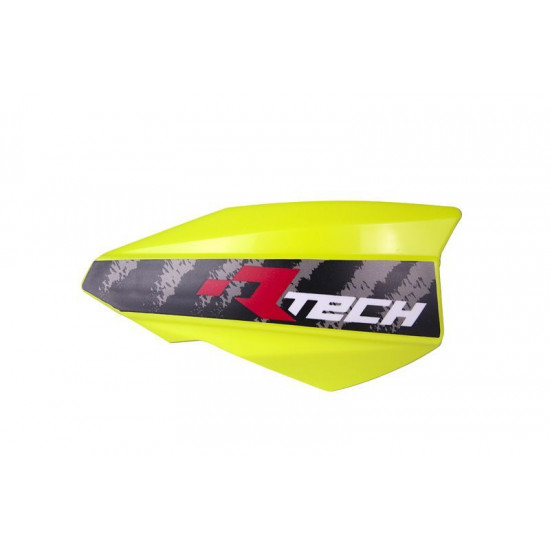 Coque de protège-mains RACETECH Vertigo jaune fluo  E-Bike