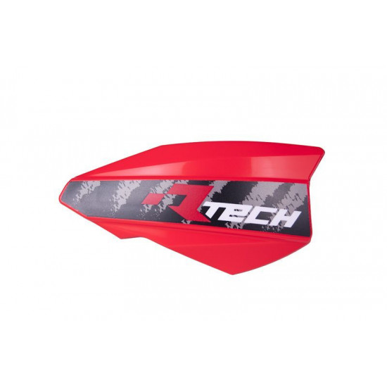 Coque de protège-mains RACETECH Vertigo rouge fluo E-Bike