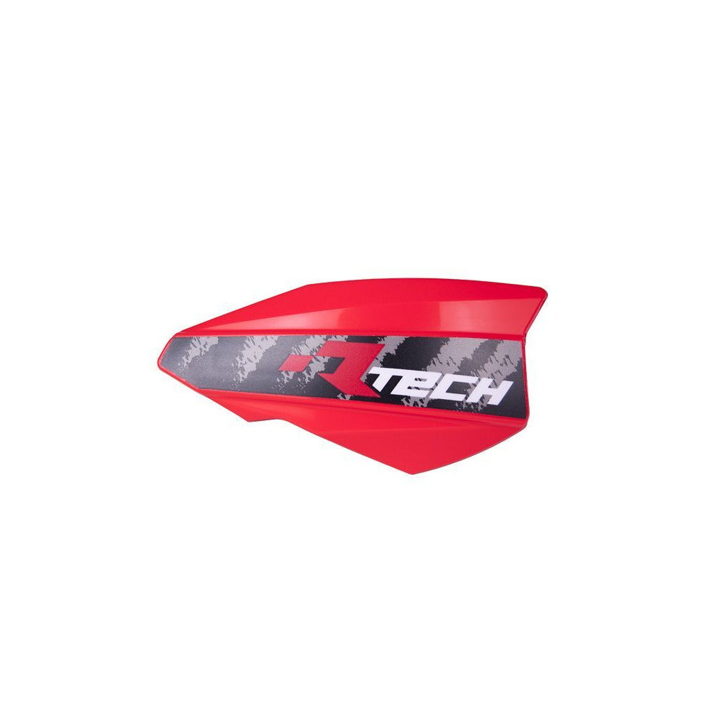 Coque de protège-mains RACETECH Vertigo rouge fluo E-Bike