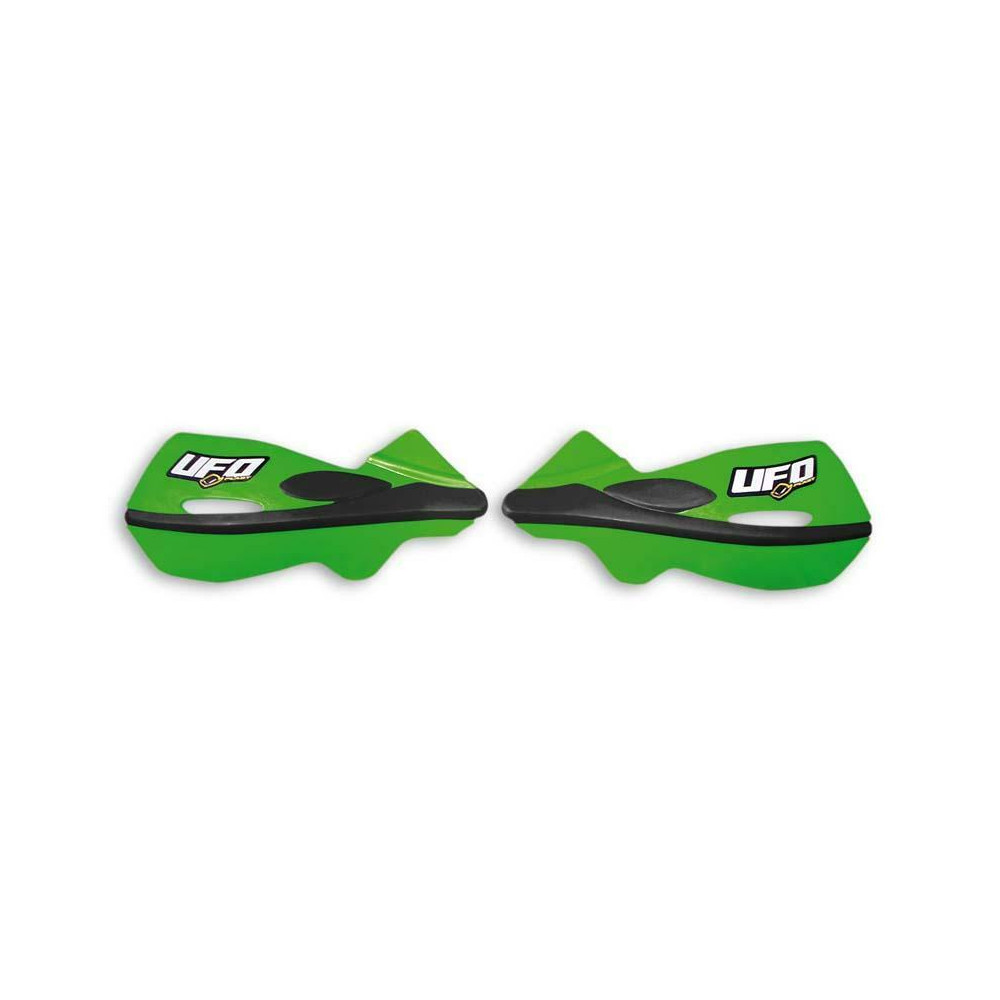 Paire de coques de rechanges UFO de protèges-mains Patrol vert / noir - 78069742