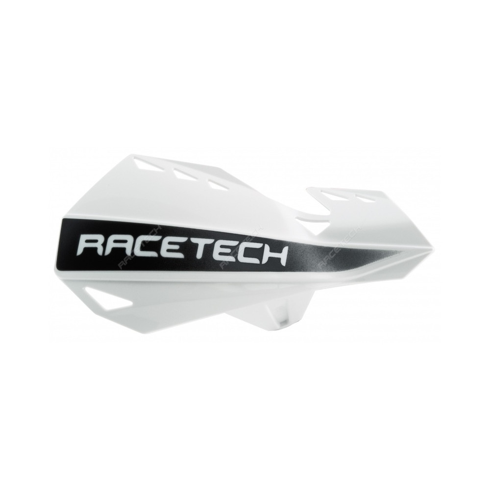 Protège-mains RACETECH Dual blanc