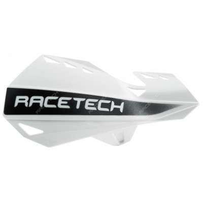 Protège-mains RACETECH Dual blanc