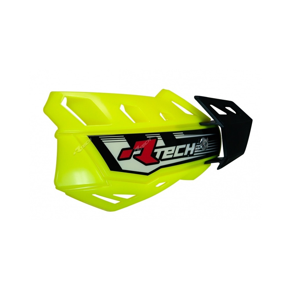 Protège-mains RACETECH FLX jaune fluo réglable