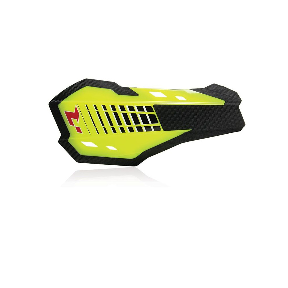 Protèges-mains RACETECH HP2 jaune fluo