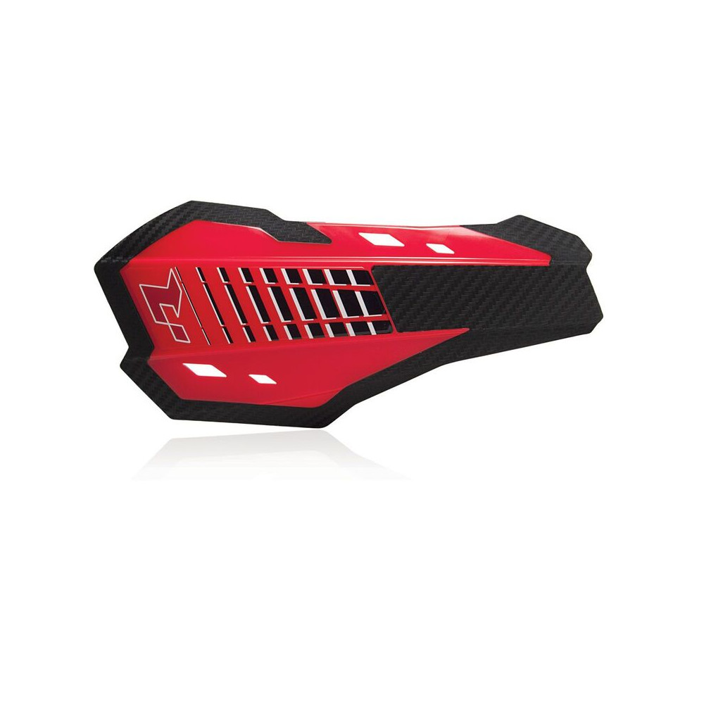 Protèges-mains RACETECH HP2 rouge CRF