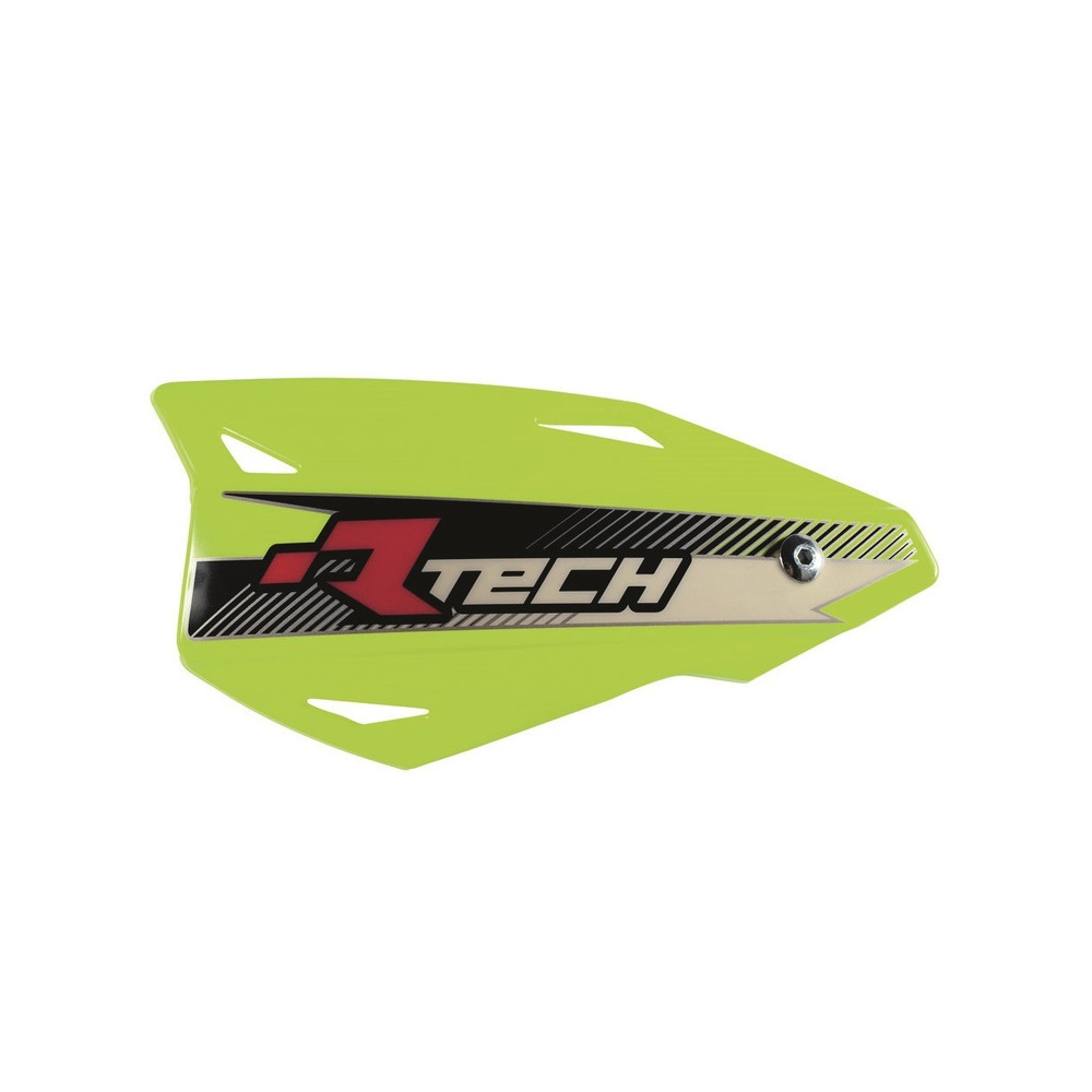 Protège-mains RACETECH Vertigo jaune fluo