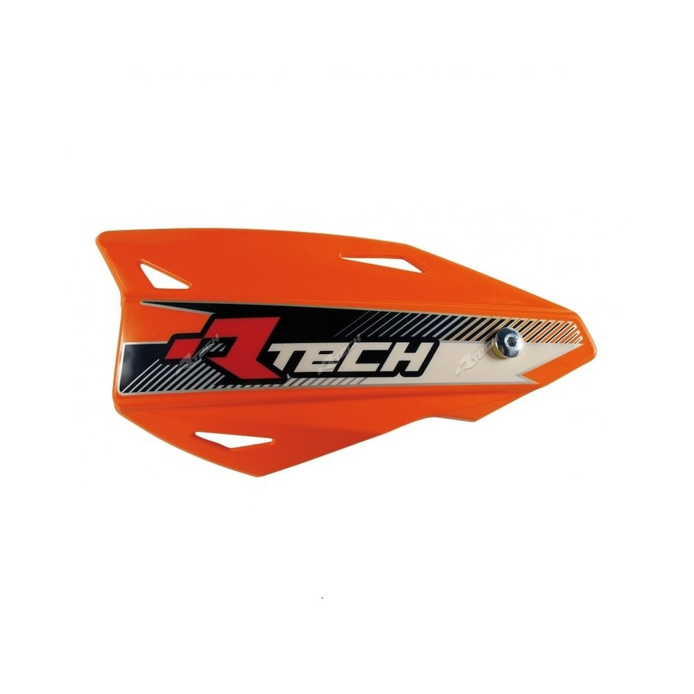 Protège-mains RACETECH Vertigo réglable orange