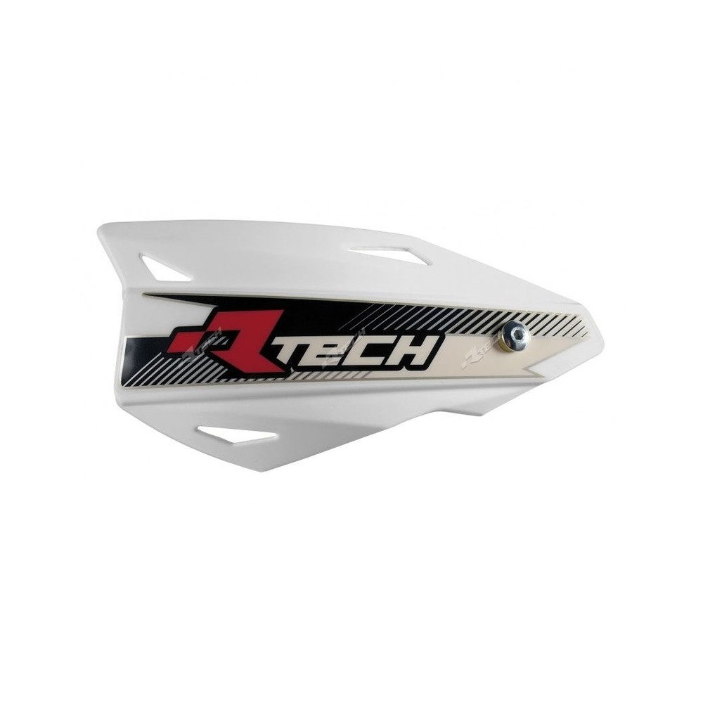 Protège-mains RACETECH Vertigo réglable blanc