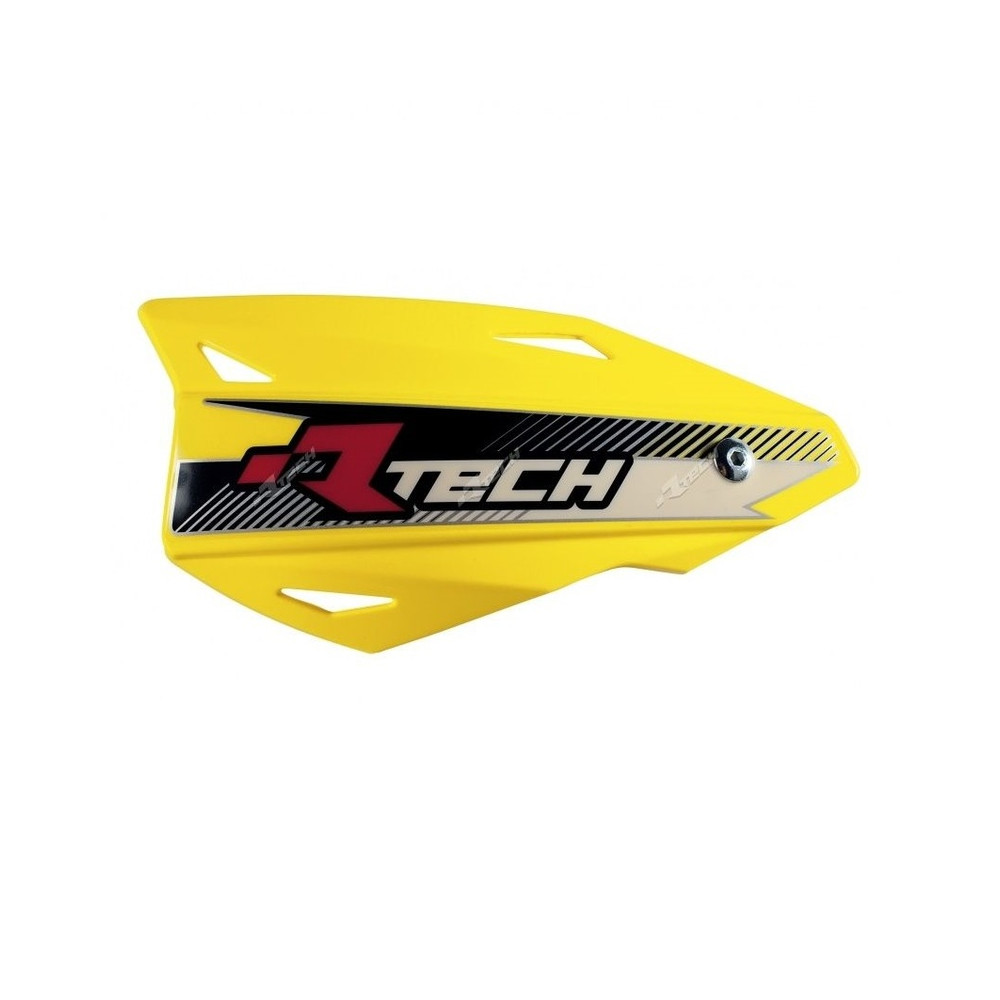 Protège-mains RACETECH Vertigo réglable jaune