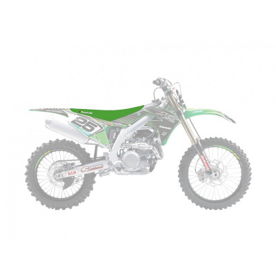 Housse de selle BLACKBIRD Pyramid Kawasaki KX450