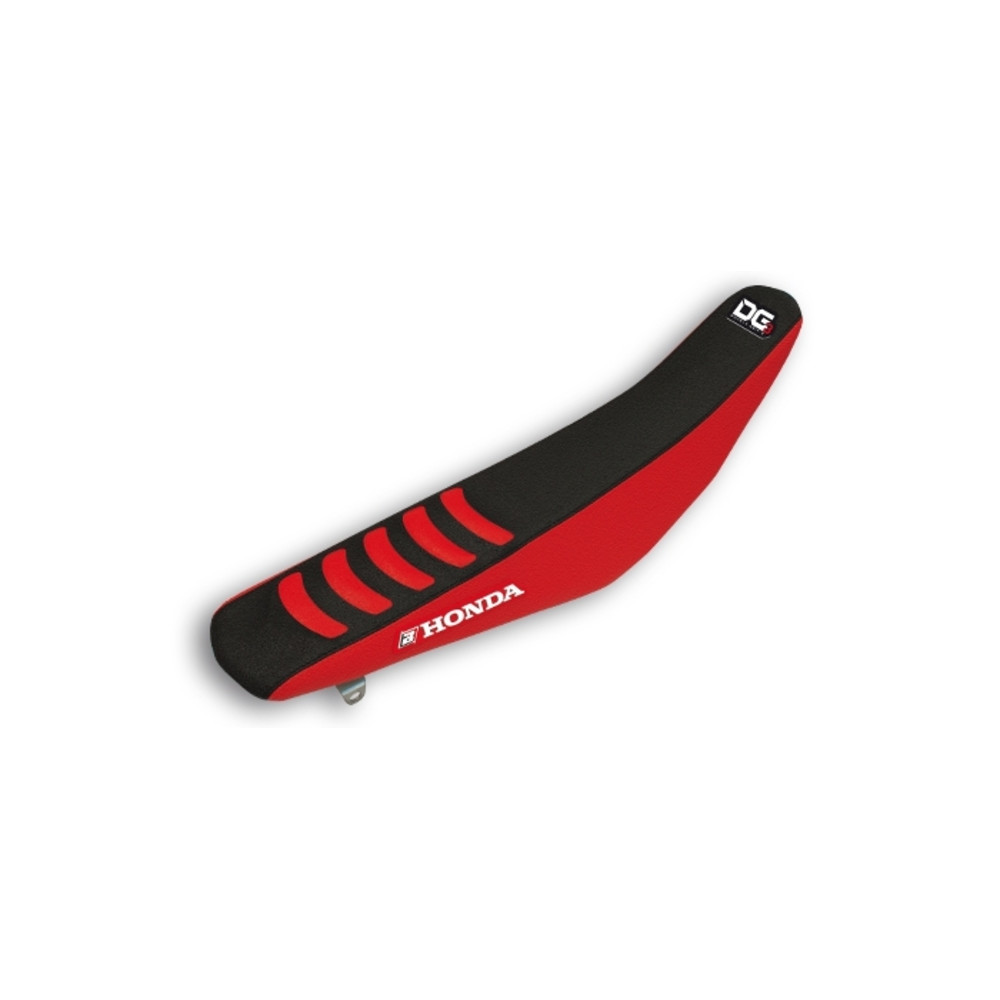 Housse de selle BLACKBIRD Double Grip 3 noir/rouge Honda CRF250R/450R