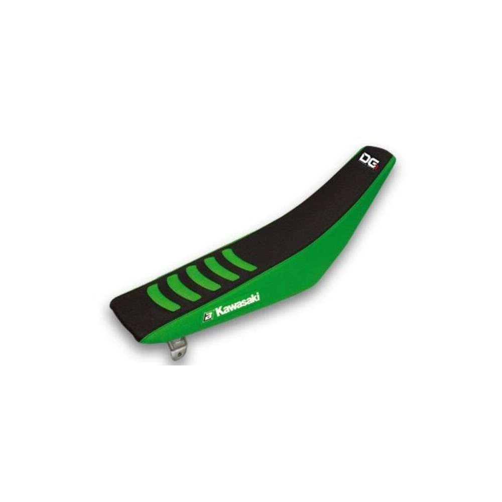 Housse de selle BLACKBIRD Double Grip 3 noir/vert Kawasaki KX250F KX450F