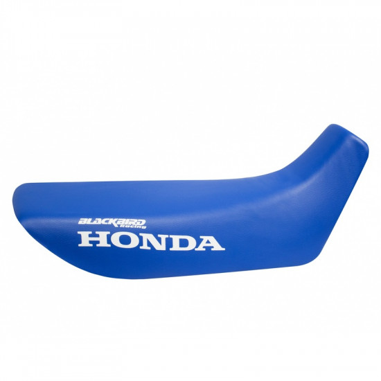 Housse de selle BLACKBIRD Traditional bleue Honda