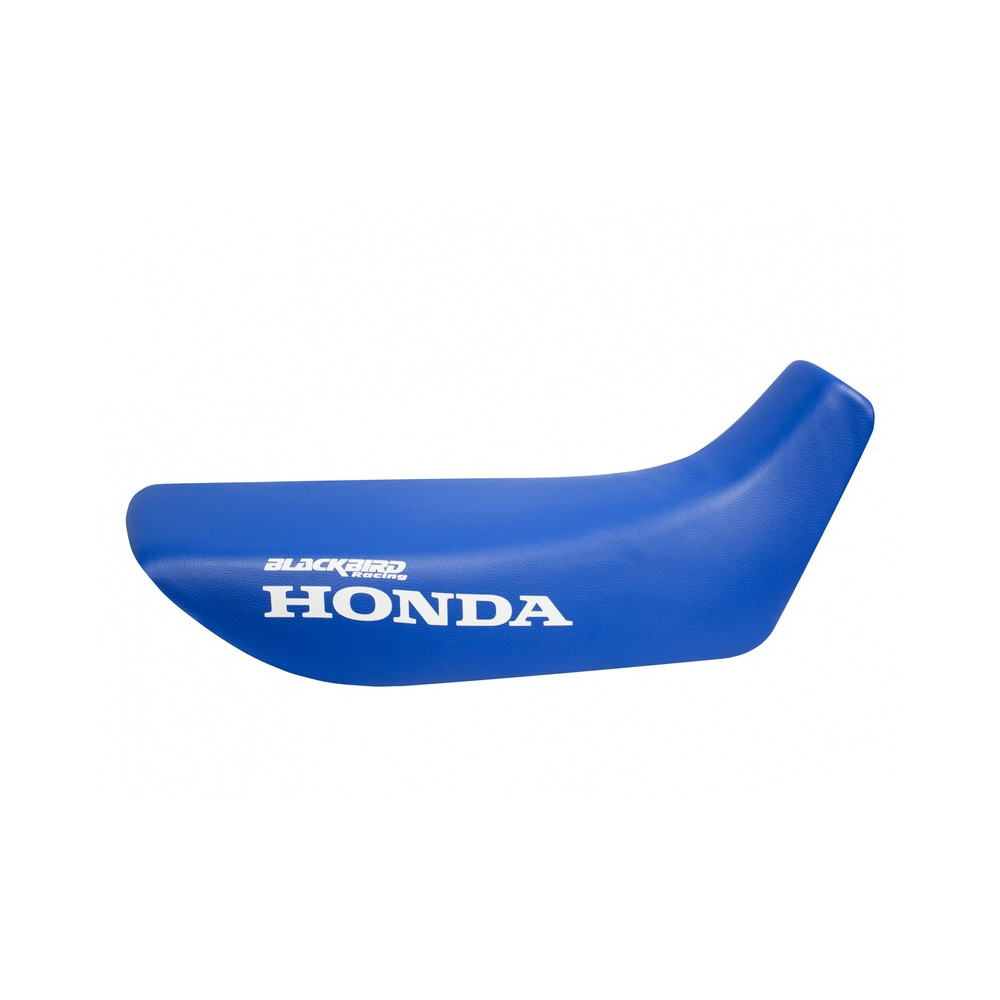 Housse de selle BLACKBIRD Traditional bleue Honda