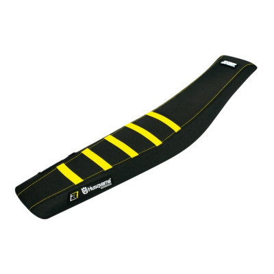 Housse de selle BLACKBIRD Zebra noir/jaune Husqvarna TC85