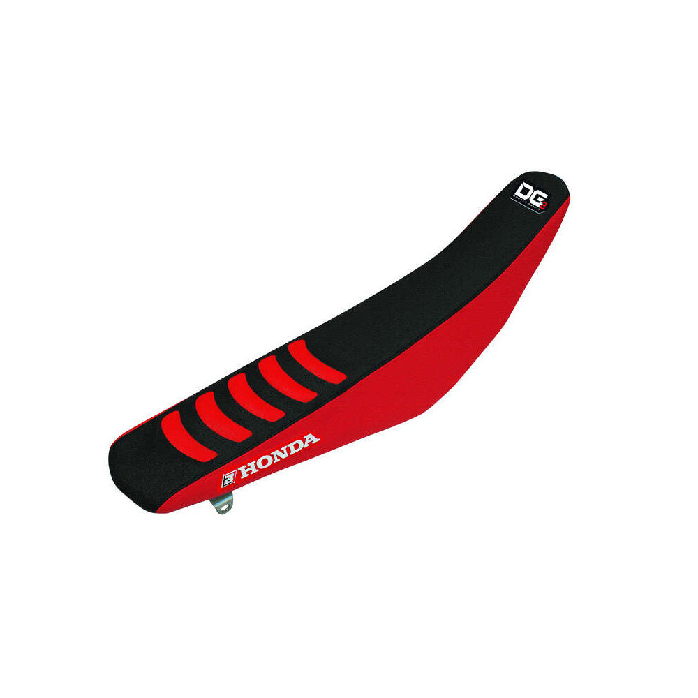 Housse de selle BLACKBIRD Double Grip 3 noir/rouge Honda CRF450R/RX