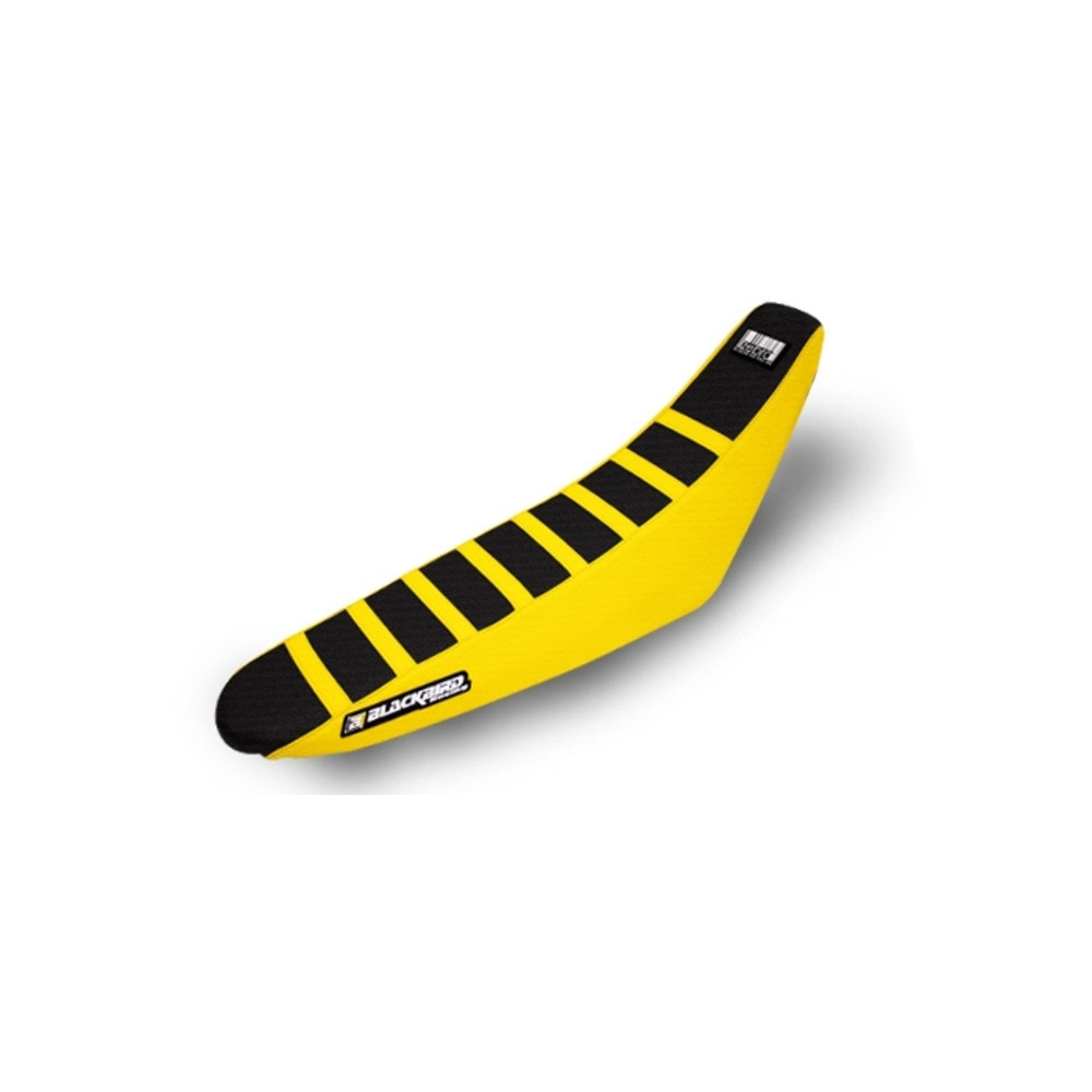 Housse de selle BLACKBIRD Zebra noire/jaune Suzuki RM-Z250