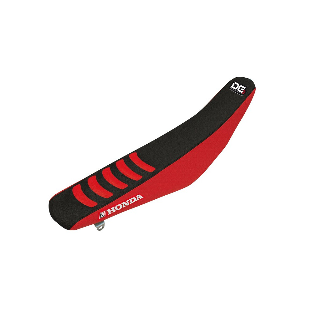 Housse de selle BLACKBIRD Double Grip 3 noir/rouge Honda CRF450R