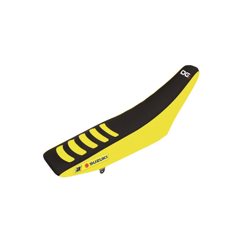 Housse de selle BLACKBIRD Double Grip 3 jaune/noir Suzuki RM-Z450