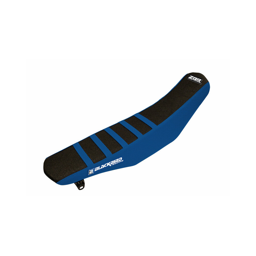 Housse de selle BLACKBIRD Zebra bleu/noir Yamaha YZ450F