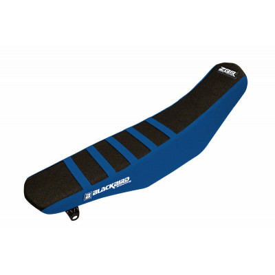 Housse de selle BLACKBIRD Zebra bleu/noir Yamaha YZ450F