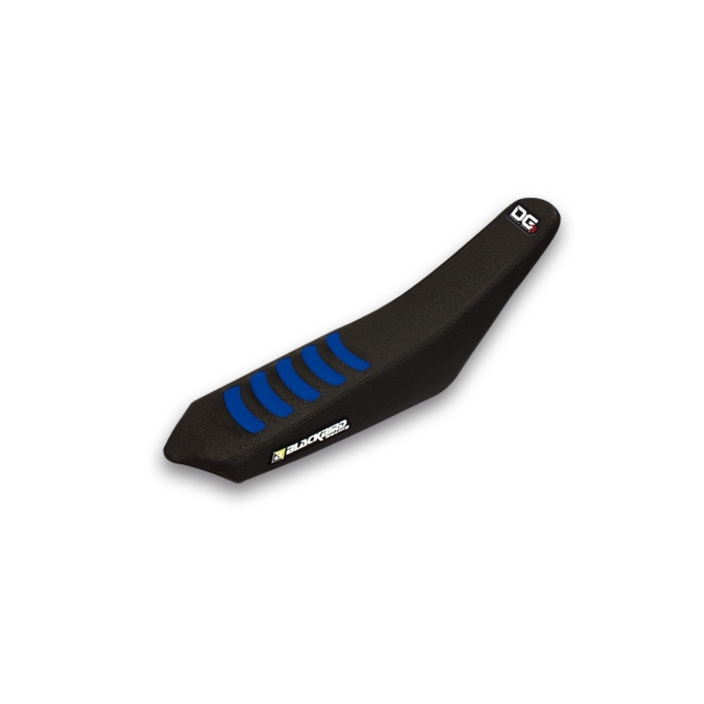 Housse de selle BLACKBIRD Double Grip 3 noir/bleu Sherco SE/SEF/SE-R/SEF-R