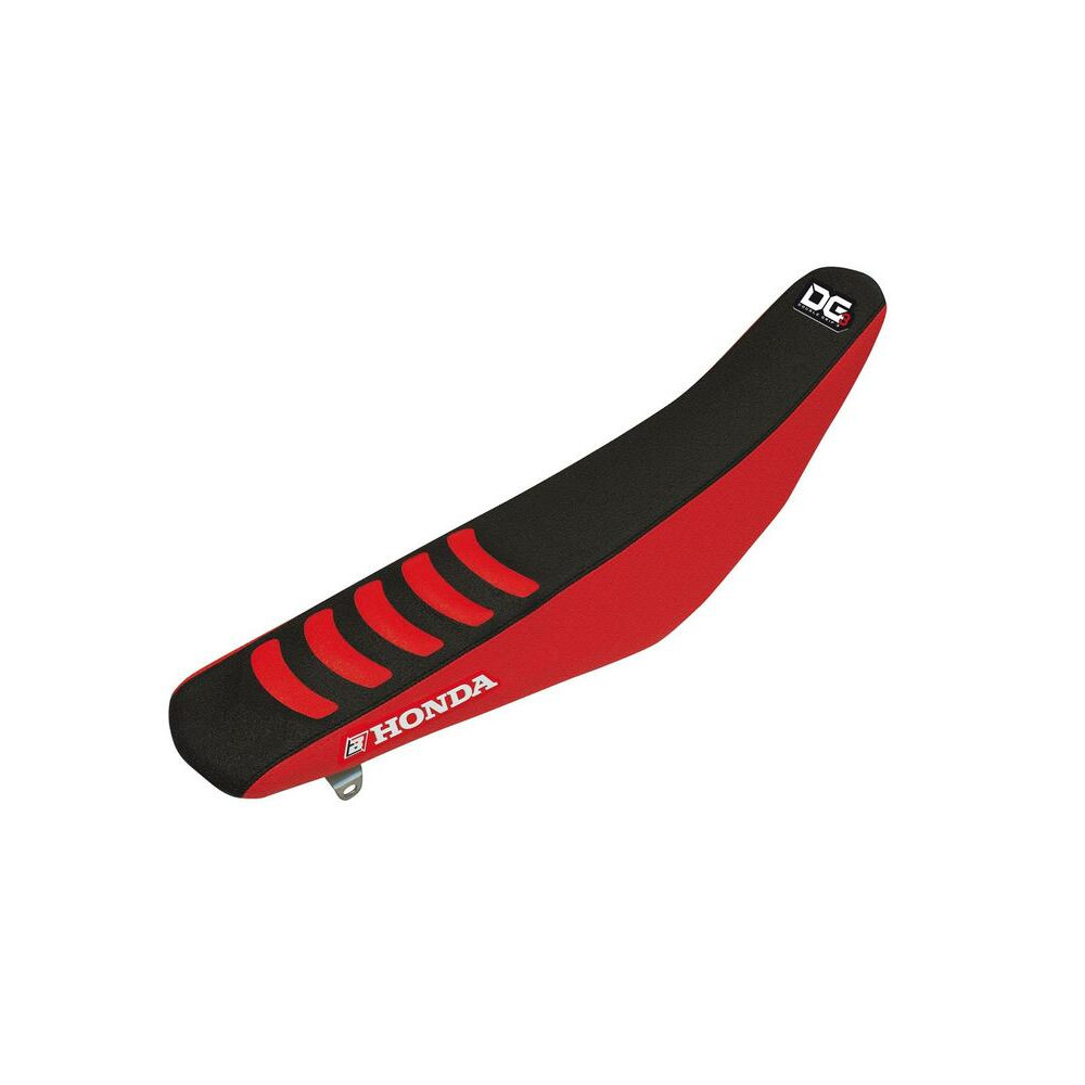 Housse de selle BLACKBIRD Double Grip 3 rouge/noir Honda CRF250R/450R