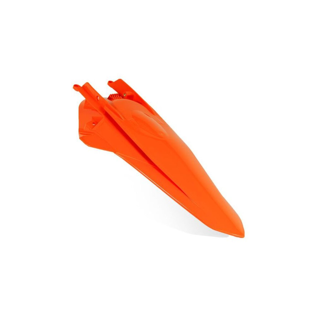 Garde-boue arrière RACETECH orange fluo KTM