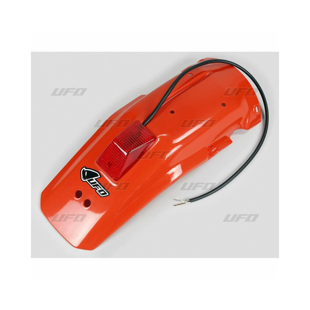 Garde-boue arrière + feu UFO orange Honda XR600R