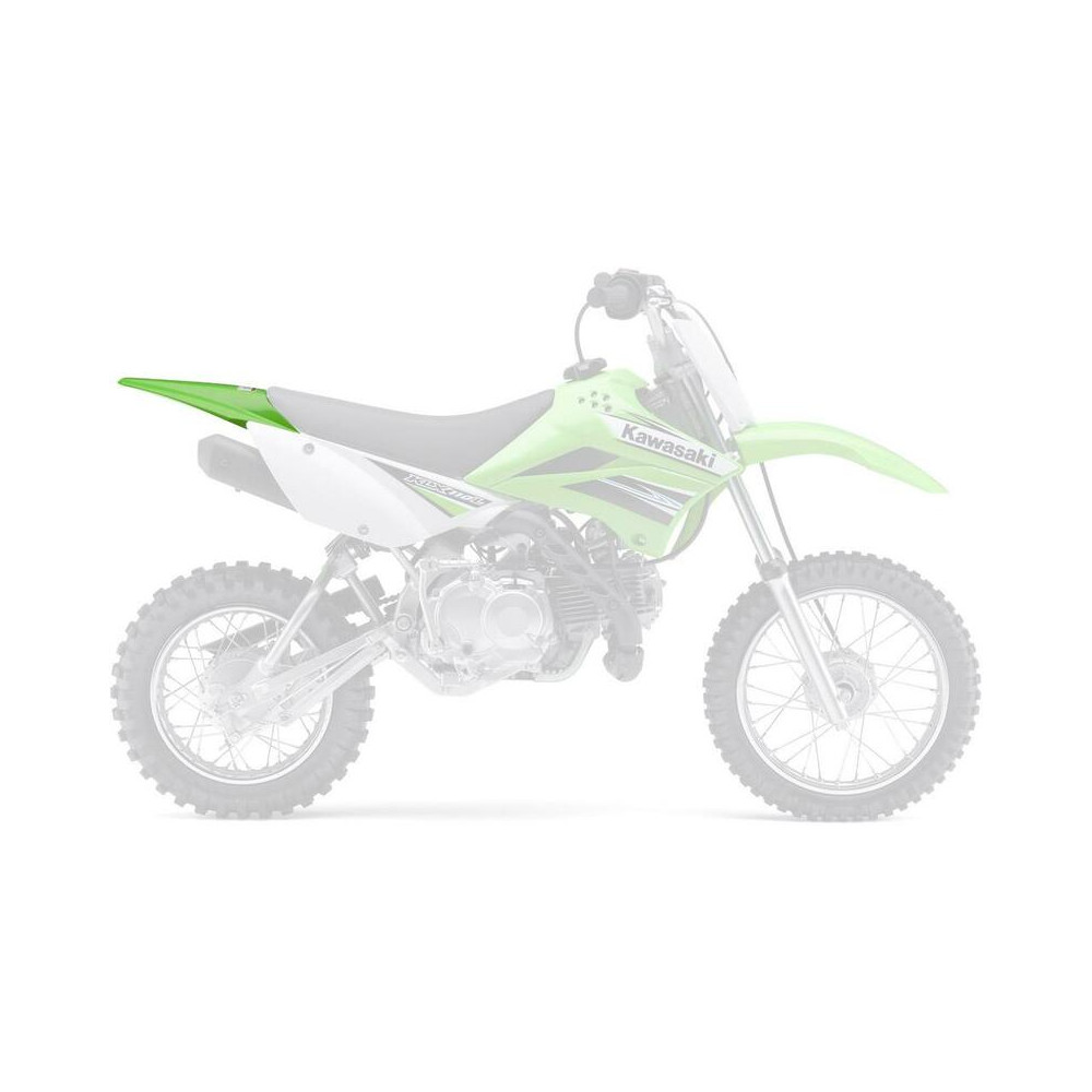 Garde-boue arrière UFO vert KX Kawasaki KLX110