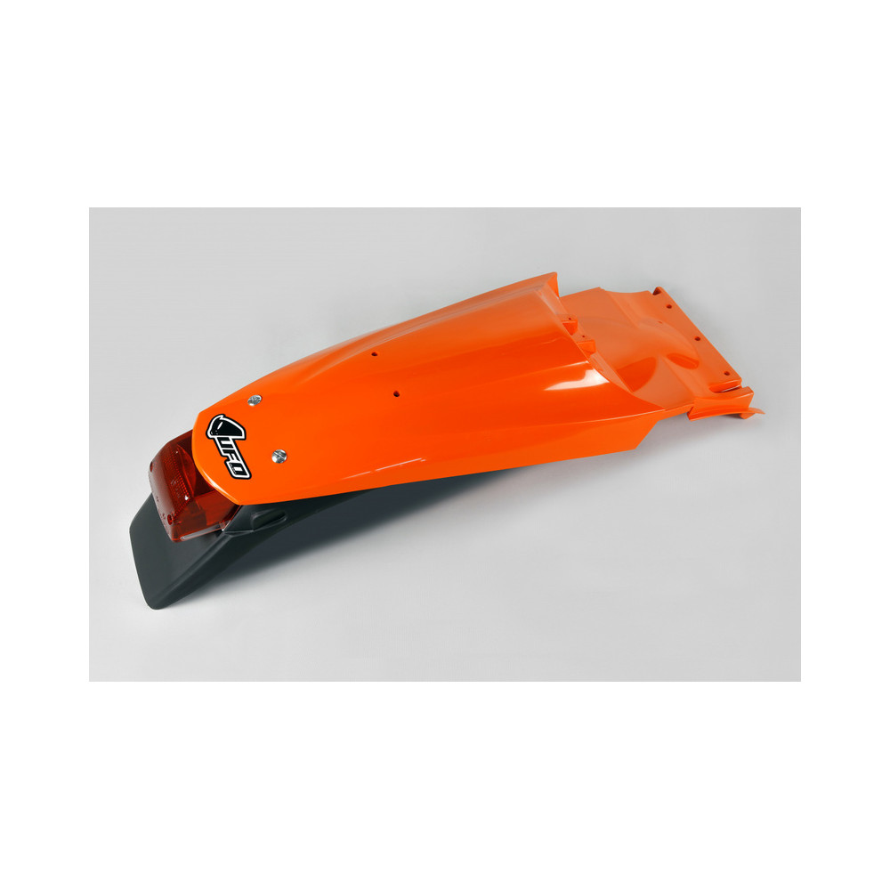 Garde-boue arrière UFO avec feu arrière orange KTM